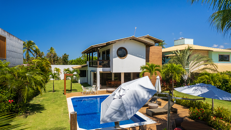 Casa Cerqueira 4 Suítes Guarajuba Cond. Frente MAR