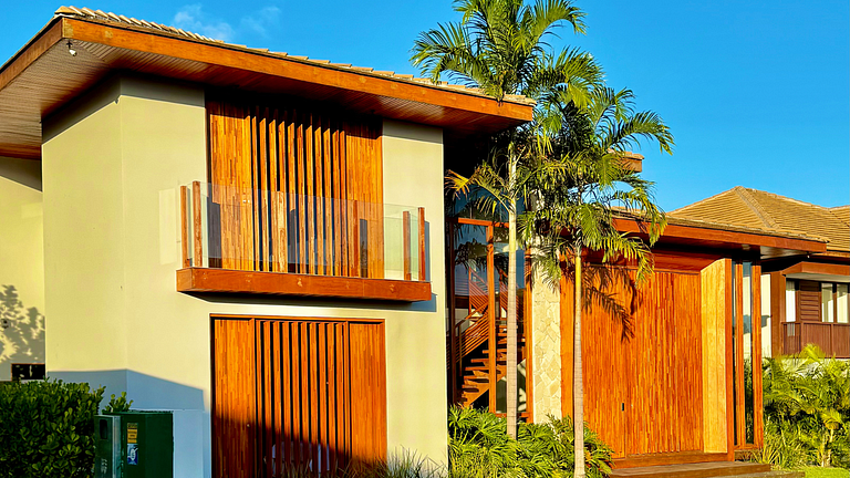 Casa de Luxo Praia do Forte - 5 Suítes no Ilha dos Pássaros