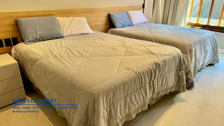 Mansão Pé na Areia em Guarajuba – 8 Suítes Luxo