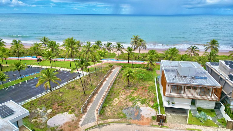 Mansão Pé na Areia em Guarajuba – 8 Suítes Luxo