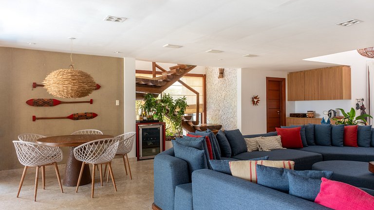 Casa Abude – 5 Suítes com Vista Mar em Guarajuba