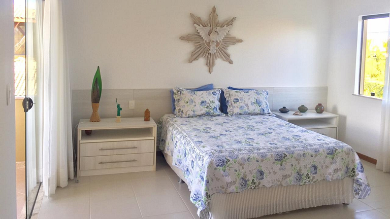 Casa Lagoa Azul em Guarajuba Próxima à Praia e Lagoa