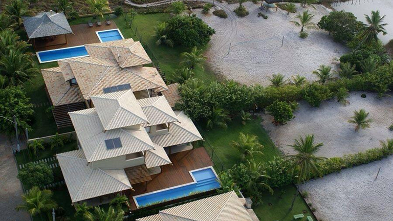 Casa Lagoa Azul em Guarajuba Próxima à Praia e Lagoa