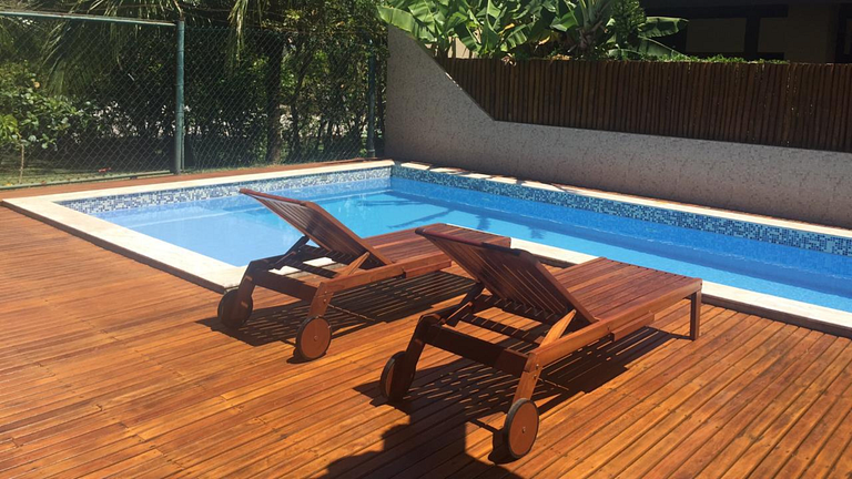 Casa Lagoa Azul em Guarajuba Próxima à Praia e Lagoa