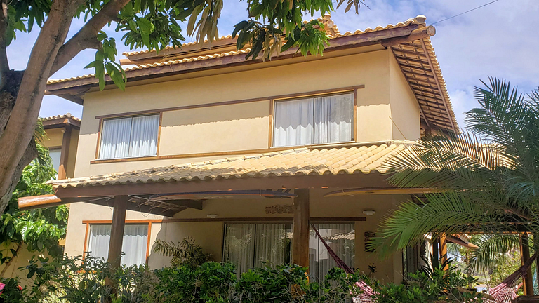 Casa Lagoa Azul em Guarajuba Próxima à Praia e Lagoa