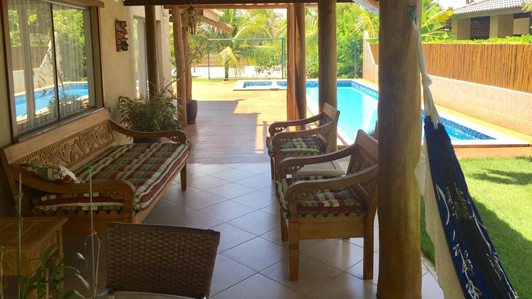 Casa Lagoa Azul em Guarajuba Próxima à Praia e Lagoa