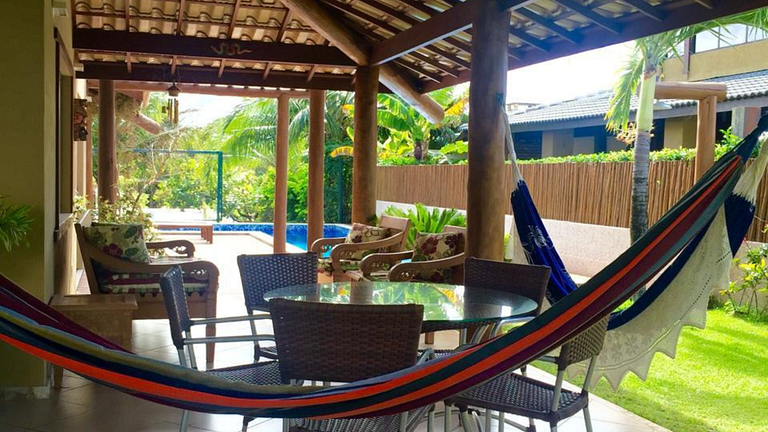Casa Lagoa Azul em Guarajuba Próxima à Praia e Lagoa