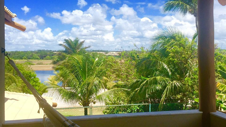 Casa Lagoa Azul em Guarajuba Próxima à Praia e Lagoa