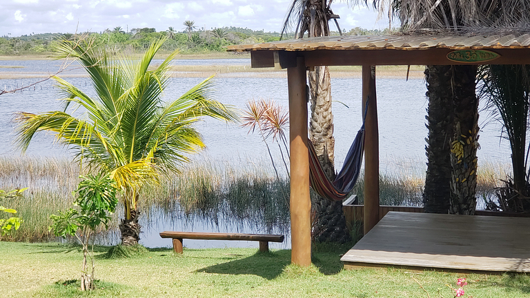 Casa Lagoa Azul em Guarajuba Próxima à Praia e Lagoa
