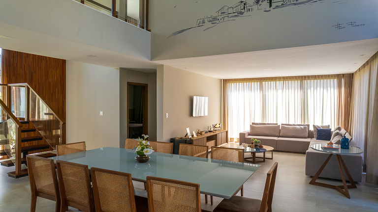 Casa de Luxo com Piscina e 7 Suítes em Praia do Forte