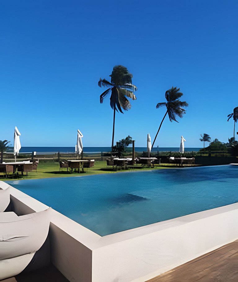 Apartamento Garden com Vista Mar no Alphaville Guarajuba