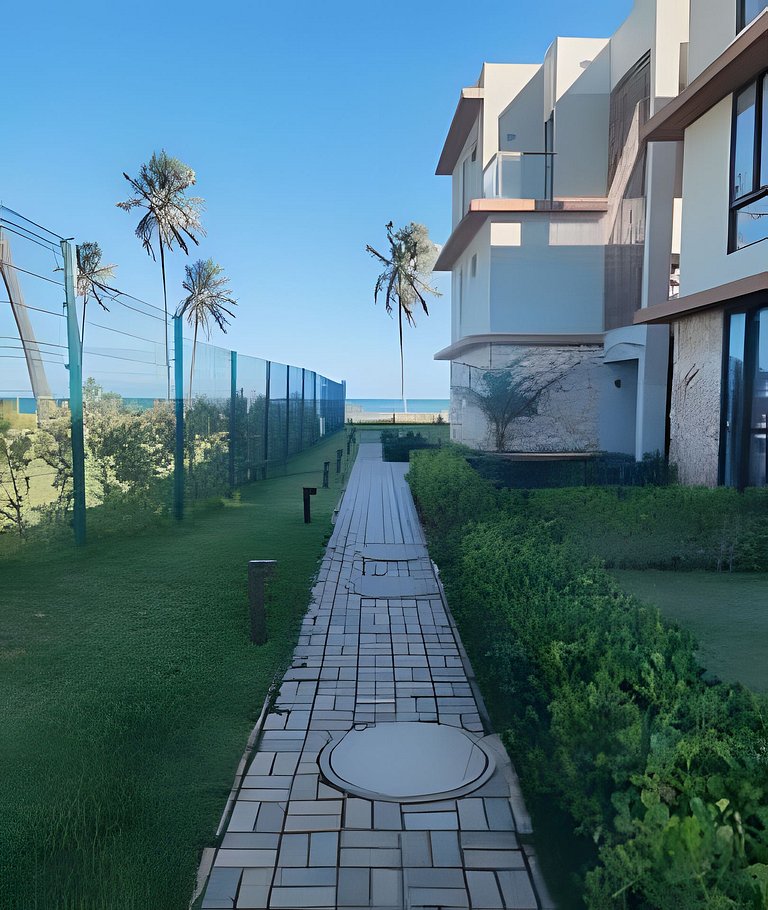 Apartamento Garden com Vista Mar no Alphaville Guarajuba