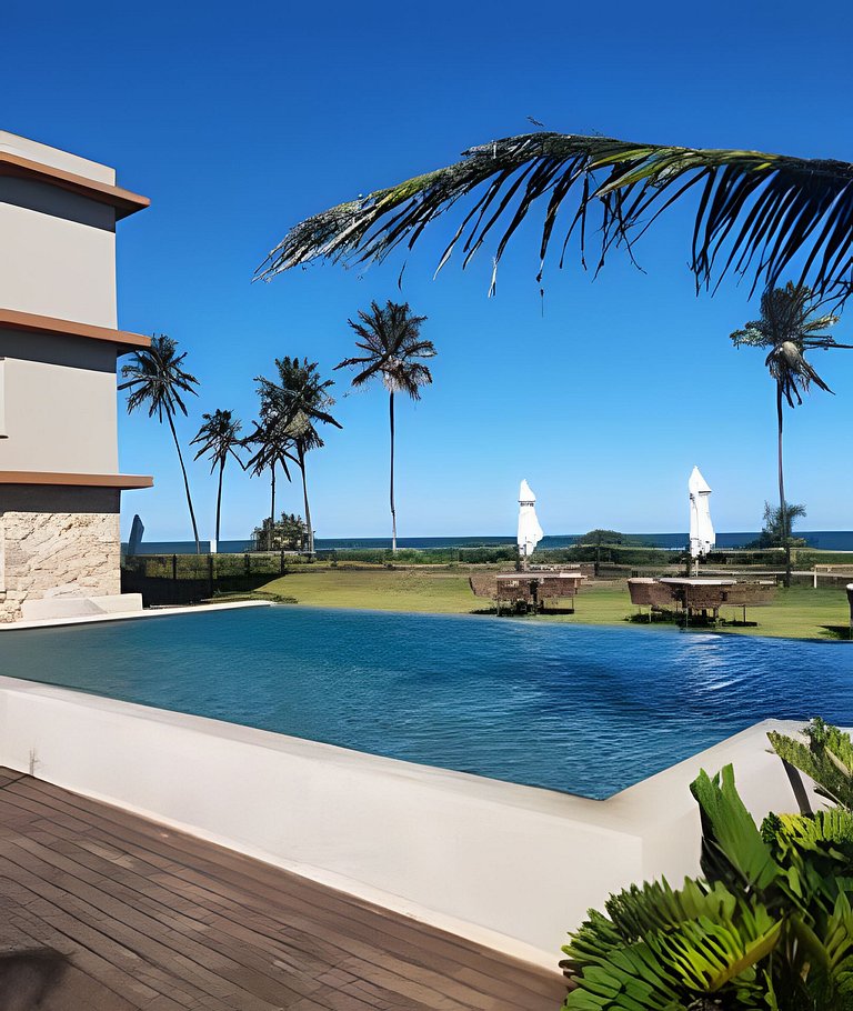 Apartamento Garden com Vista Mar no Alphaville Guarajuba