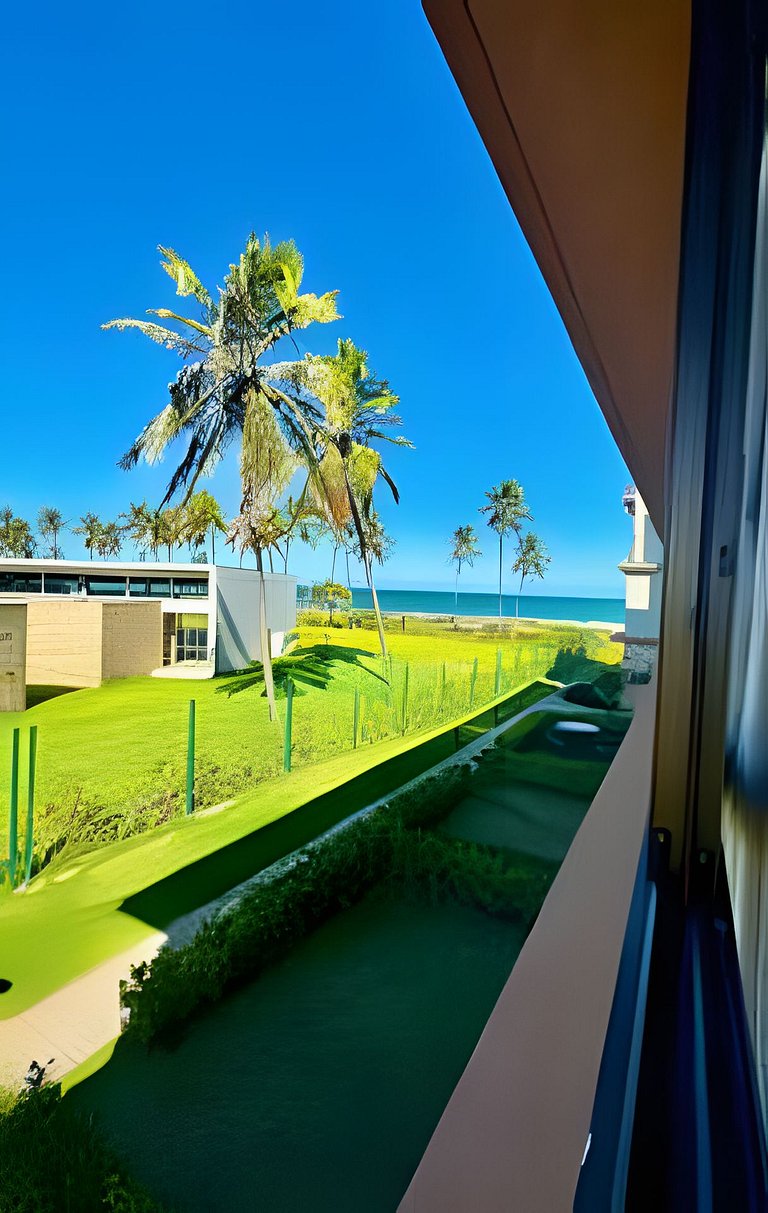 Apartamento Garden com Vista Mar no Alphaville Guarajuba