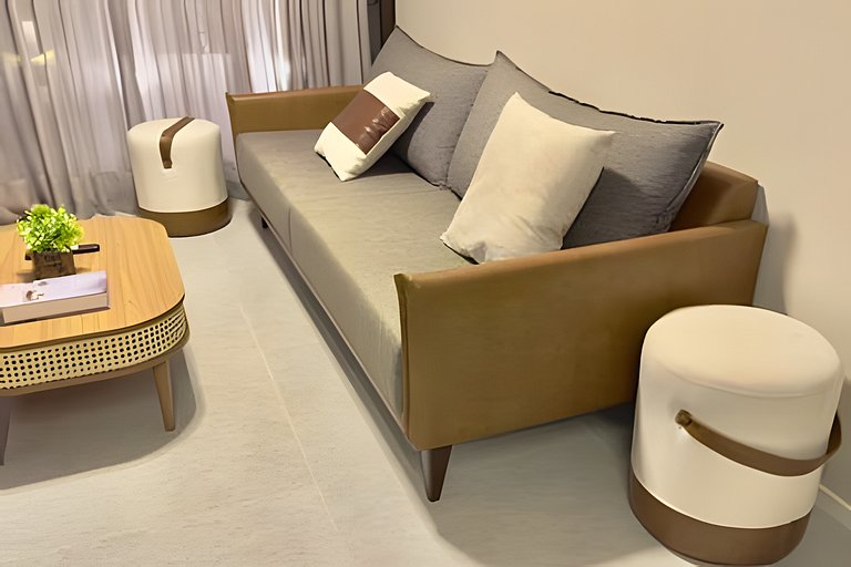 Apartamento Garden com Vista Mar no Alphaville Guarajuba