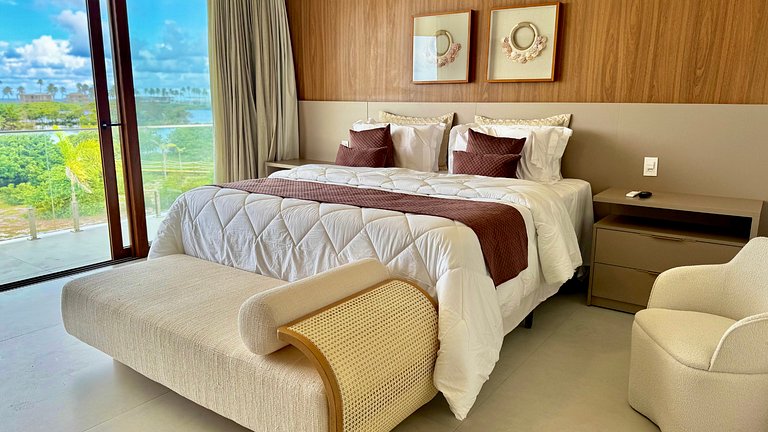Casa Lagun – Vista Mar e Lagoa em Alphaville Guarajuba