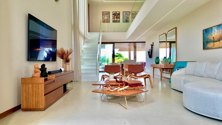 Casa Lagun – Vista Mar e Lagoa em Alphaville Guarajuba