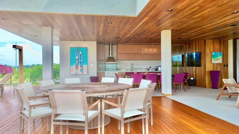 Casa Lagun – Vista Mar e Lagoa em Alphaville Guarajuba