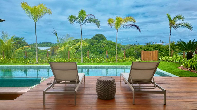 Casa Lagun – Vista Mar e Lagoa em Alphaville Guarajuba