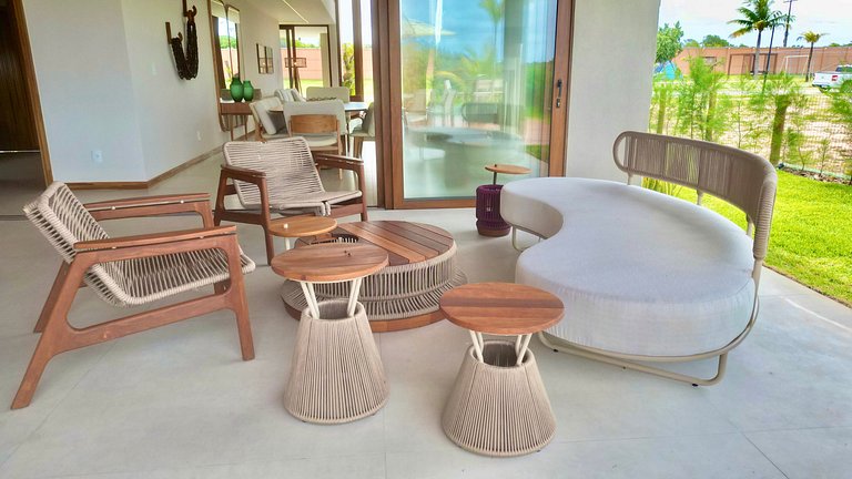 Casa Lagun – Vista Mar e Lagoa em Alphaville Guarajuba