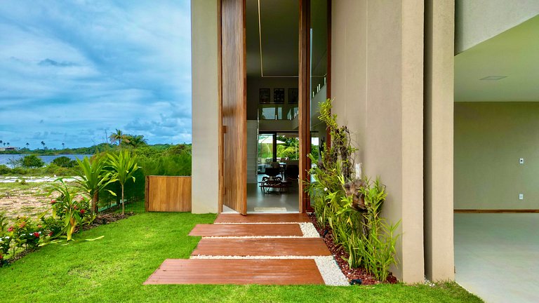 Casa Lagun – Vista Mar e Lagoa em Alphaville Guarajuba