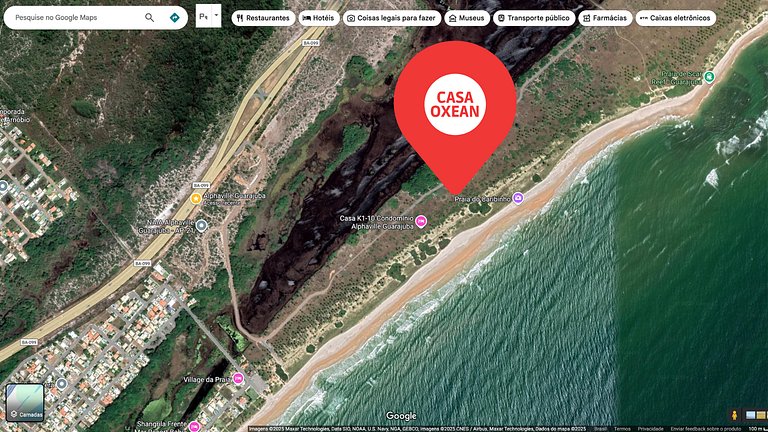 Mansão Pé na Areia com 8 Suítes no Alphaville Guarajuba
