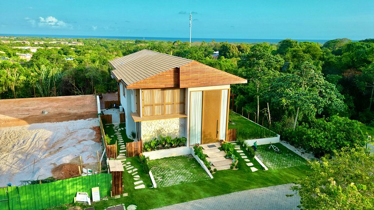 Casa no Praia Bella em Praia do Forte — 5 Suítes, Vista Mar!