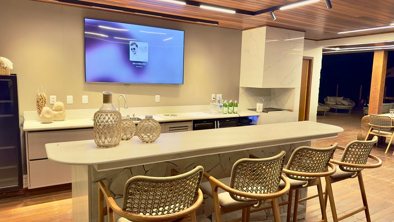 Casa no Praia Bella em Praia do Forte — 5 Suítes, Vista Mar!