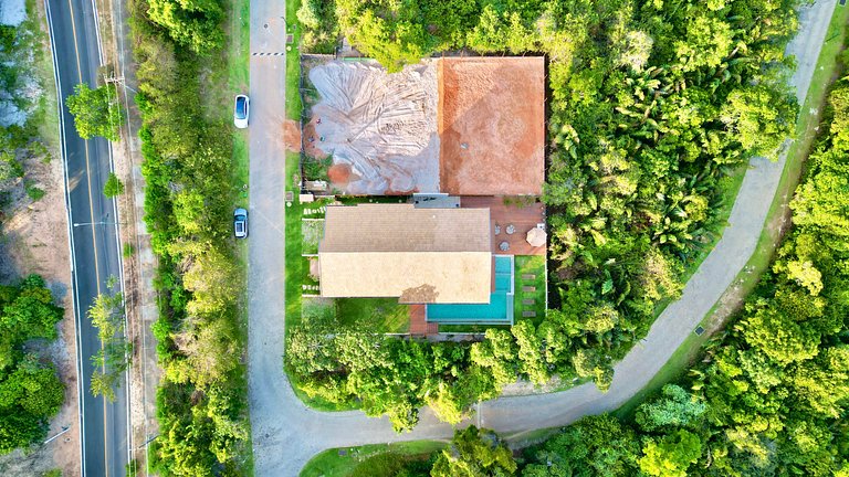 Casa no Praia Bella em Praia do Forte — 5 Suítes, Vista Mar!