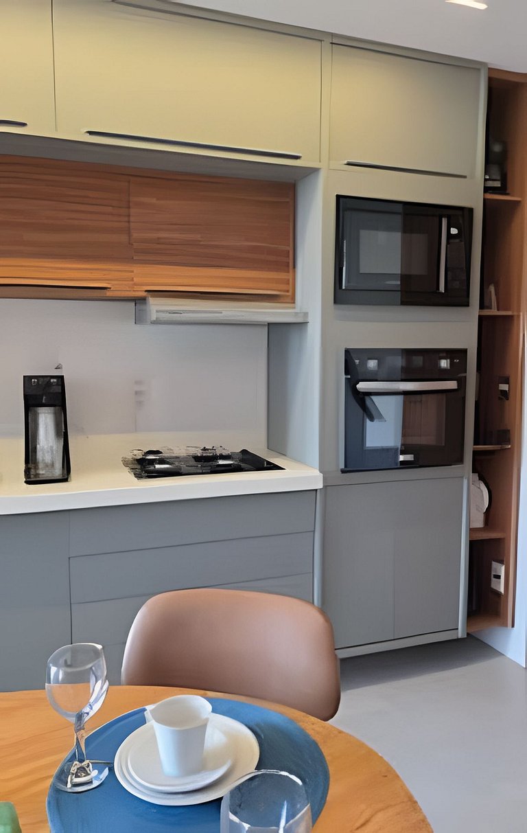 Apartamento em Guarajuba 3/4 Pé na Areia e Vista Mar