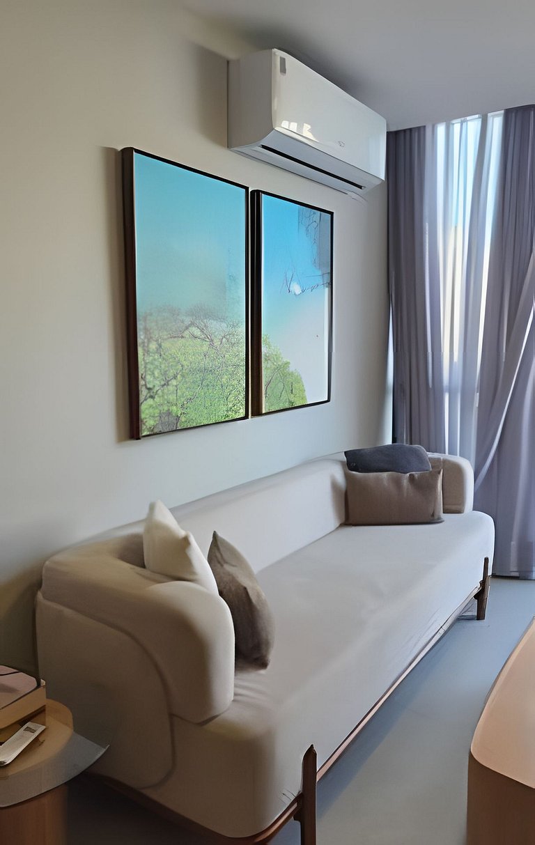 Apartamento em Guarajuba 3/4 Pé na Areia e Vista Mar