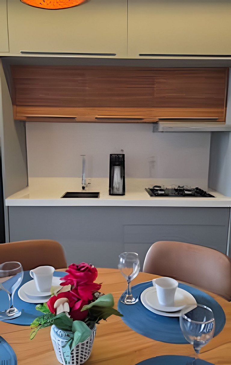 Apartamento em Guarajuba 3/4 Pé na Areia e Vista Mar