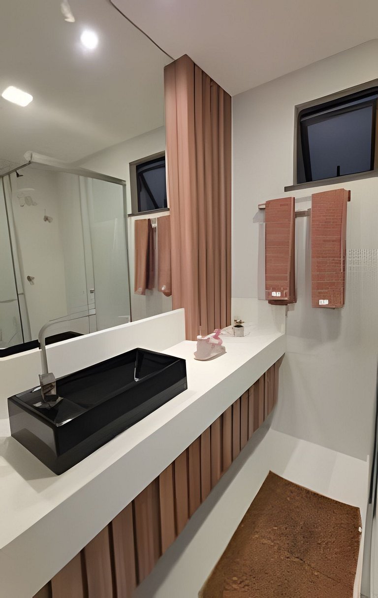 Apartamento em Guarajuba 3/4 Pé na Areia e Vista Mar