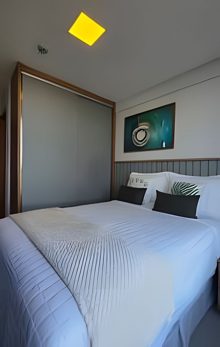 Apartamento em Guarajuba 3/4 Pé na Areia e Vista Mar