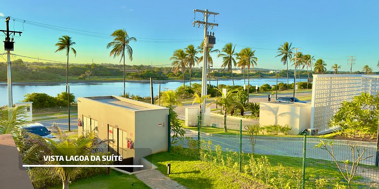 Apartamento em Guarajuba 3/4 Pé na Areia e Vista Mar