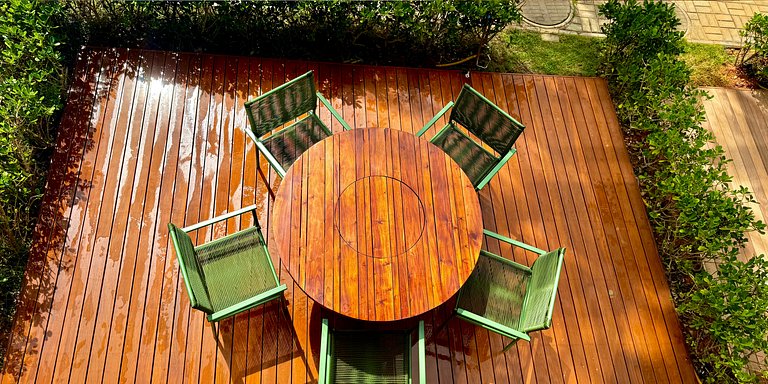 Apartamento em Guarajuba 3/4 Pé na Areia e Vista Mar