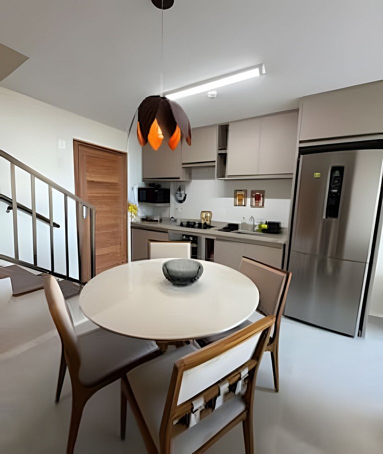 Apartamento Pé na Areia em Guarajuba Frente Mar NAIA 07