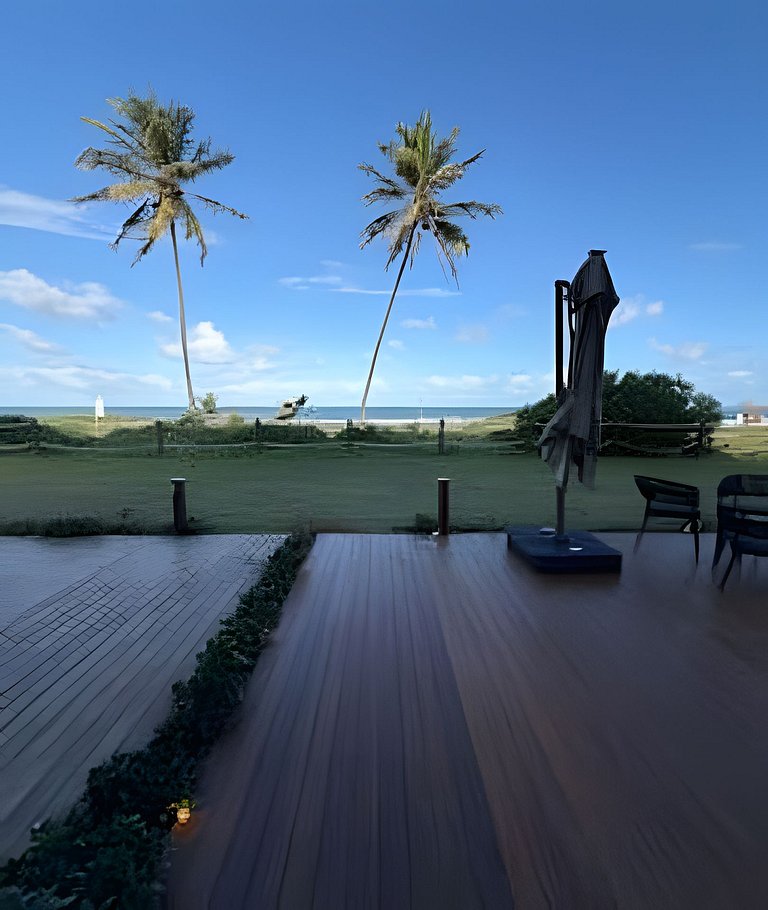 Apartamento Pé na Areia em Guarajuba Frente Mar NAIA 07