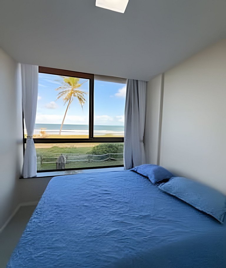 Apartamento Pé na Areia em Guarajuba Frente Mar NAIA 07