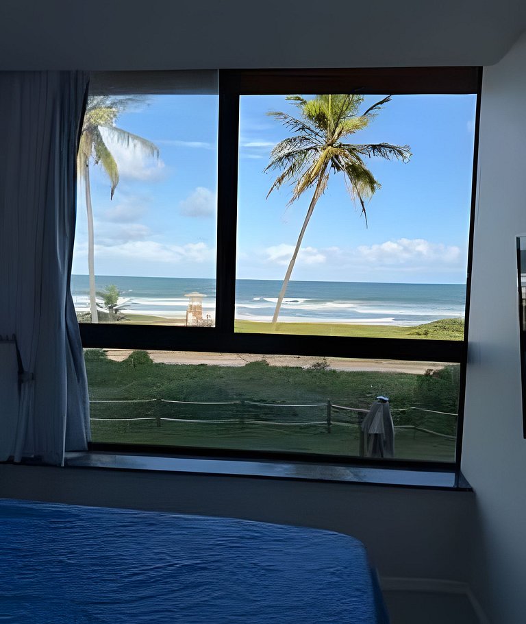 Apartamento Pé na Areia em Guarajuba Frente Mar NAIA 07