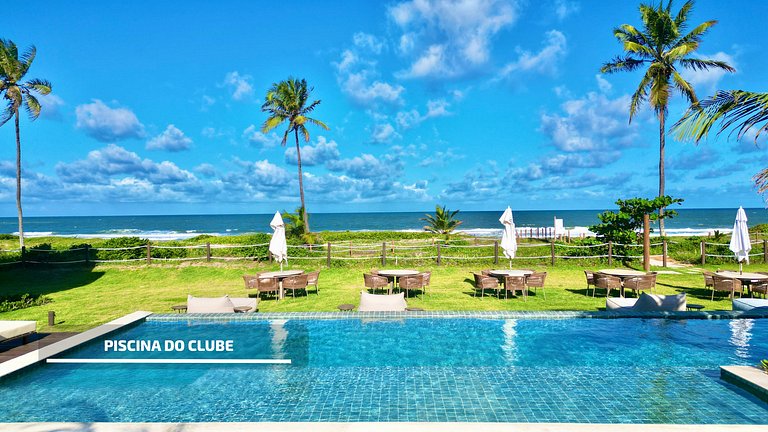 Apartamento Pé na Areia em Guarajuba Frente Mar NAIA 07