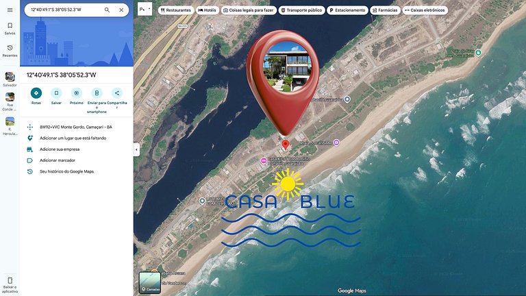 Mansão Casa Blue Frente Mar Alphaville Guarajuba