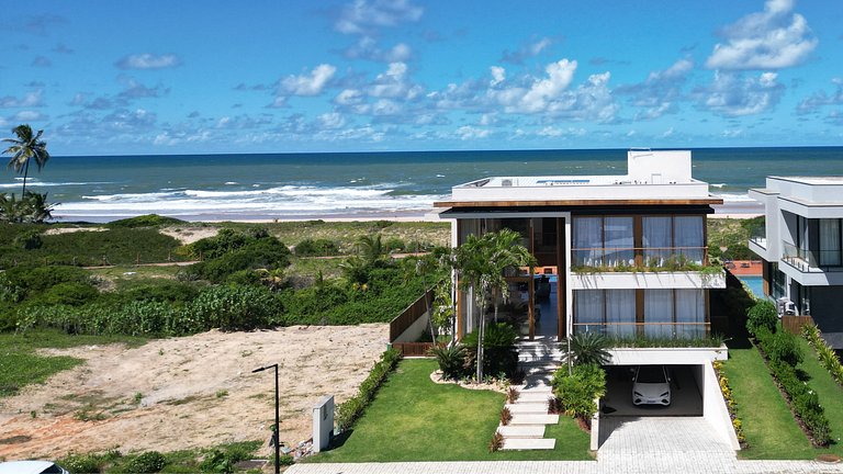 Mansão Casa Blue Frente Mar Alphaville Guarajuba