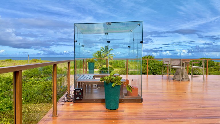 Mansão Casa Blue Frente Mar Alphaville Guarajuba